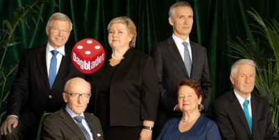 image: Å se disse tidligere kamphanene sammen vekker varme minner om da politikken var anstendig